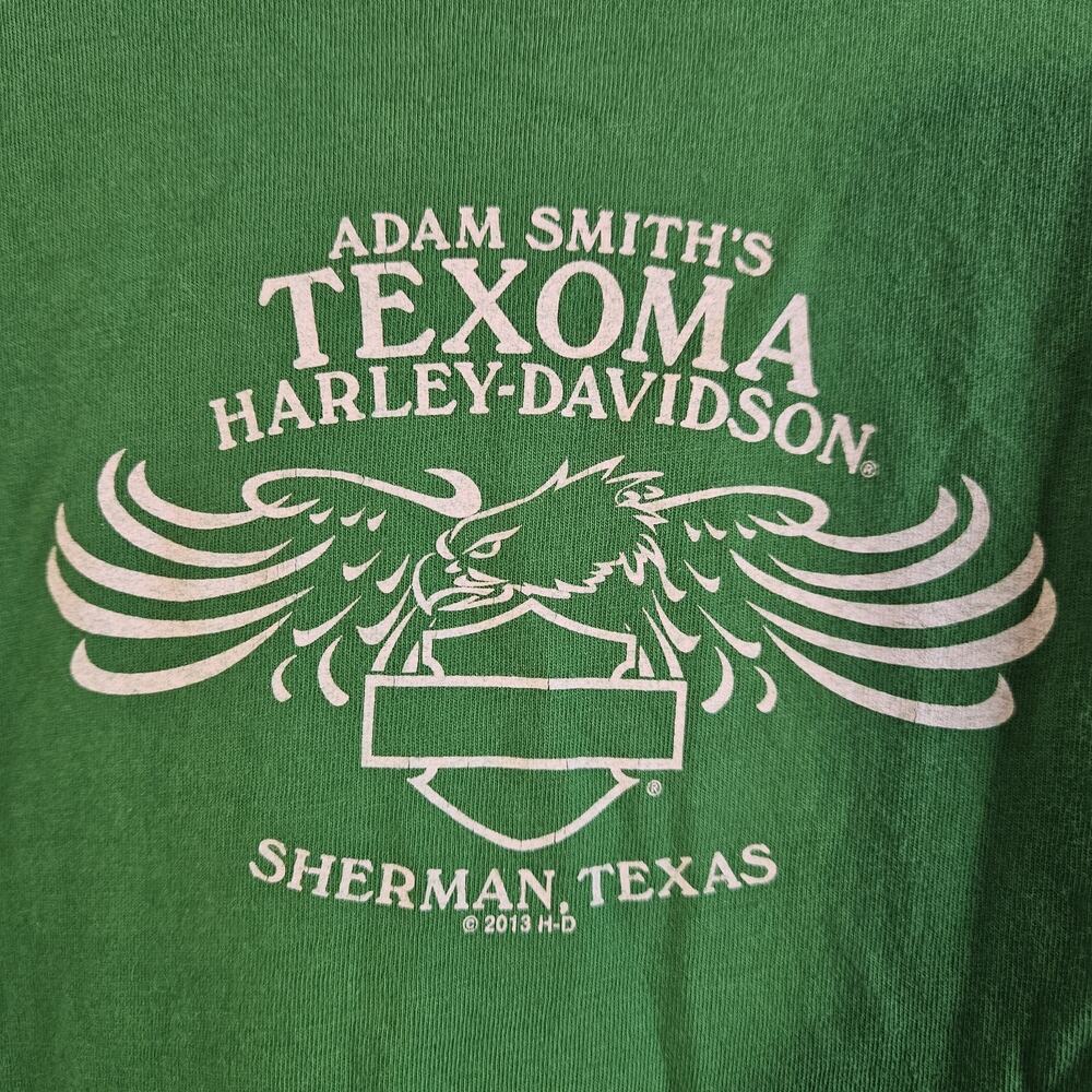 Harley-Davidson Shirt Womens XL Shake Your Shamrock St Patrick Tee - Picture 4 of 6